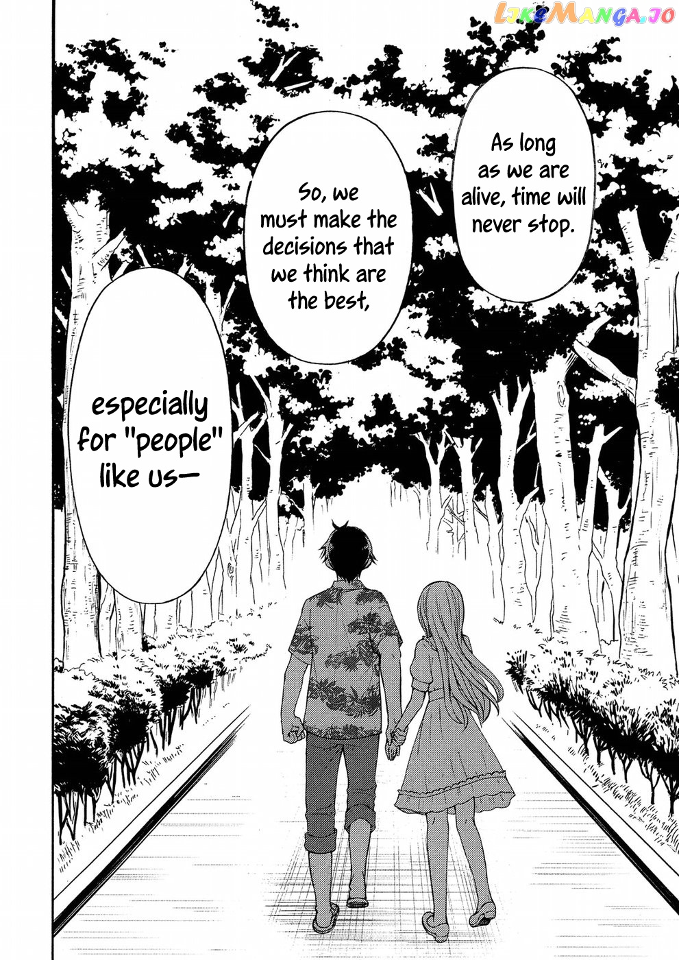 Watari-kun no xx ga Houkai Sunzen chapter 45 - page 35