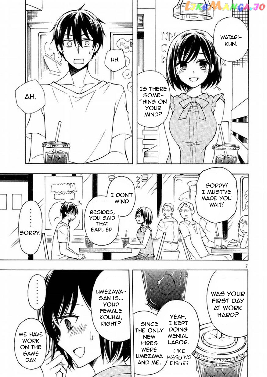Watari-kun no xx ga Houkai Sunzen chapter 29 - page 7