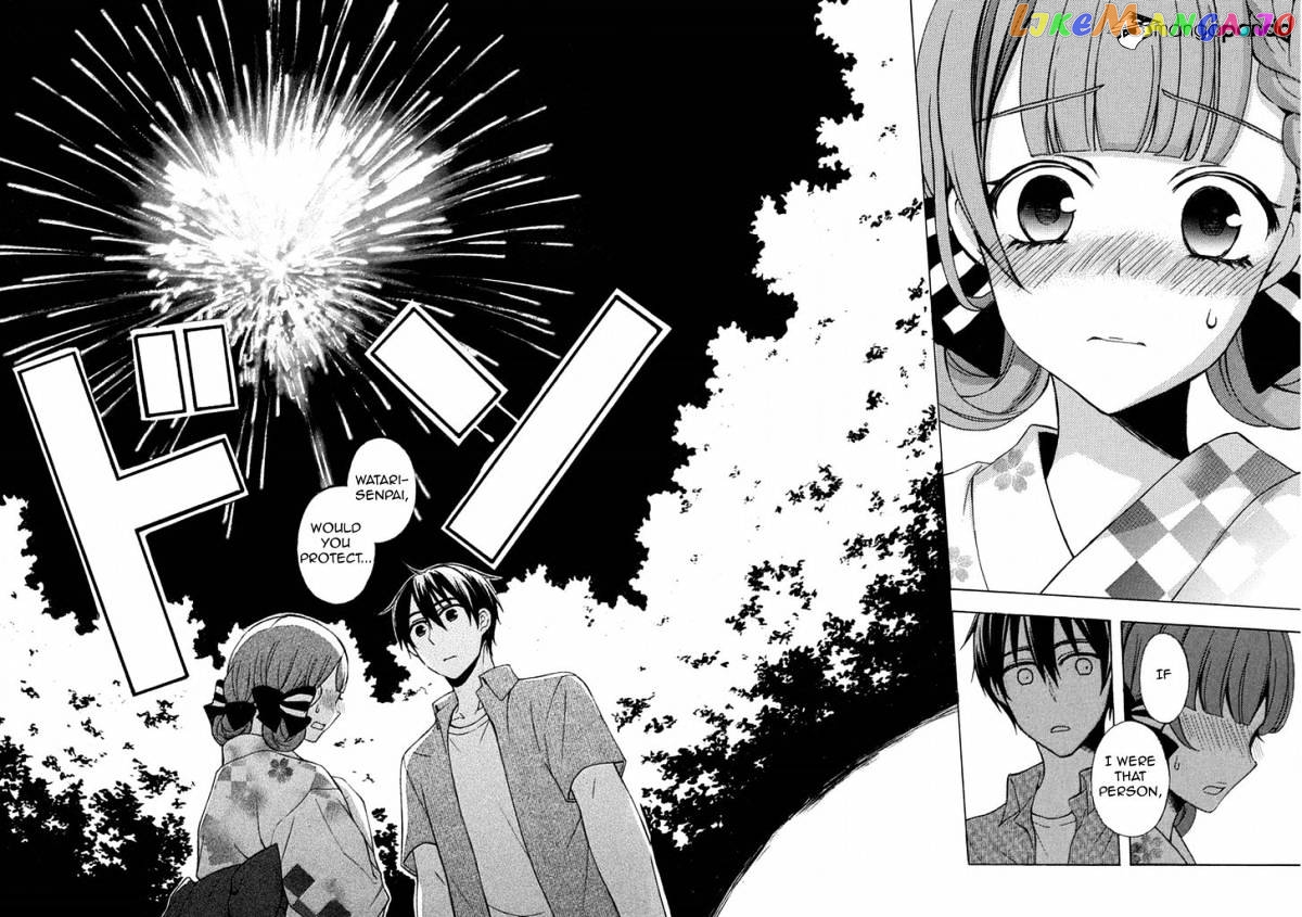 Watari-kun no xx ga Houkai Sunzen chapter 30 - page 24