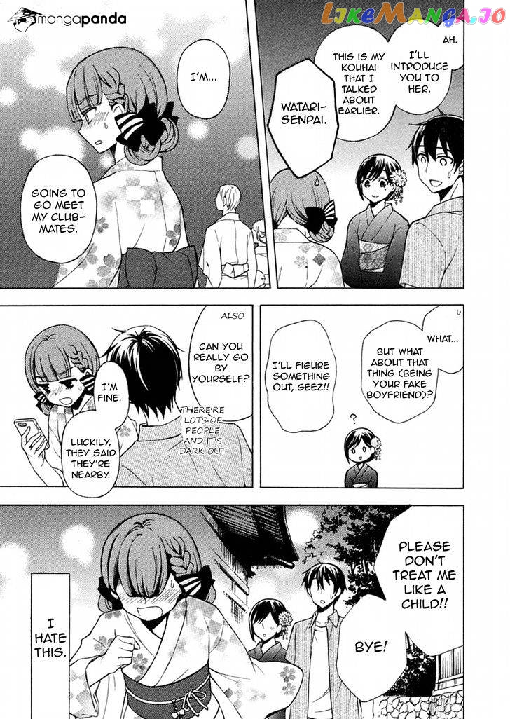 Watari-kun no xx ga Houkai Sunzen chapter 30 - page 28
