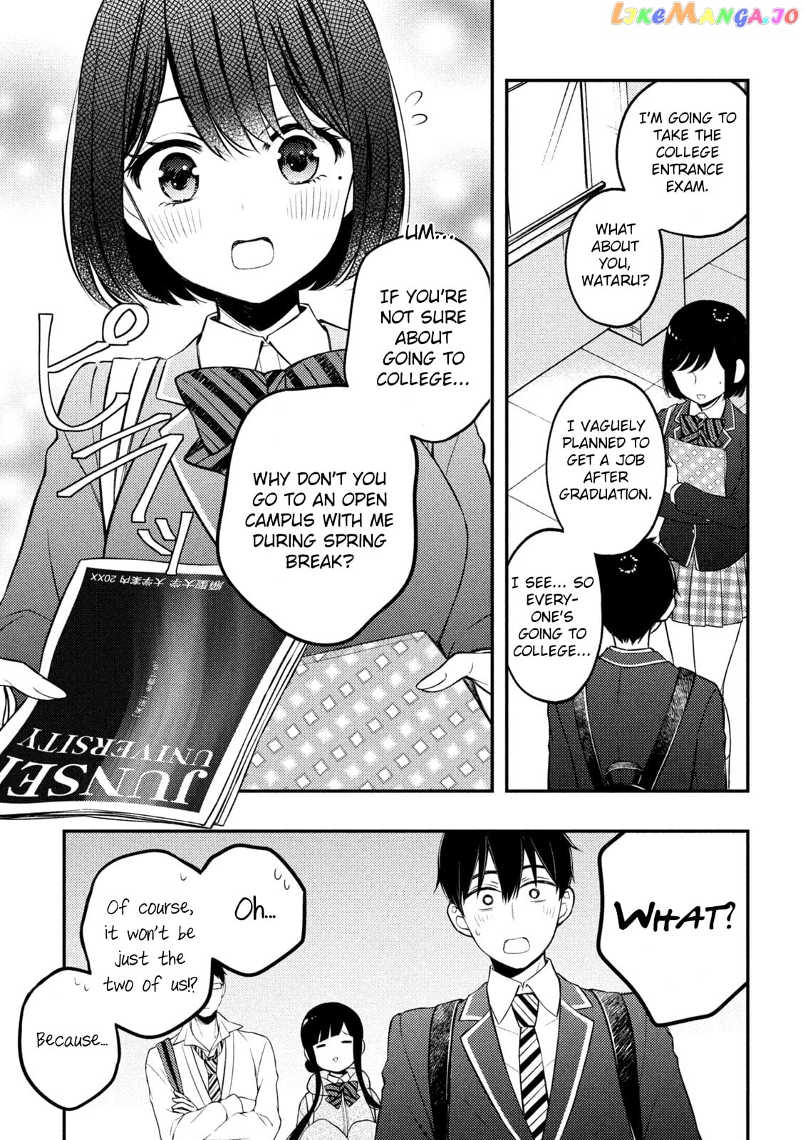 Watari-kun no xx ga Houkai Sunzen chapter 76 - page 19