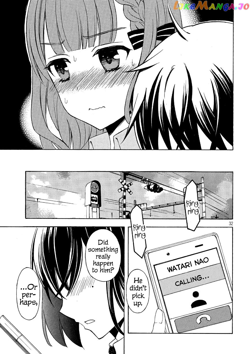 Watari-kun no xx ga Houkai Sunzen chapter 33 - page 32