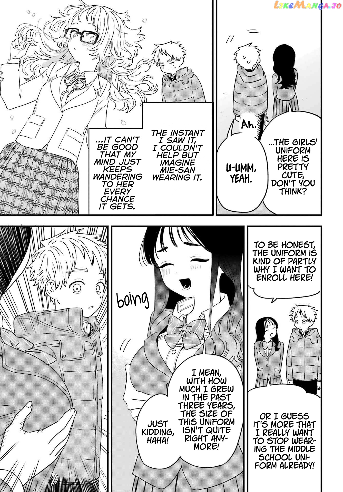 Suki Na Ko Ga Megane Wo Wasureta chapter 98 - page 9