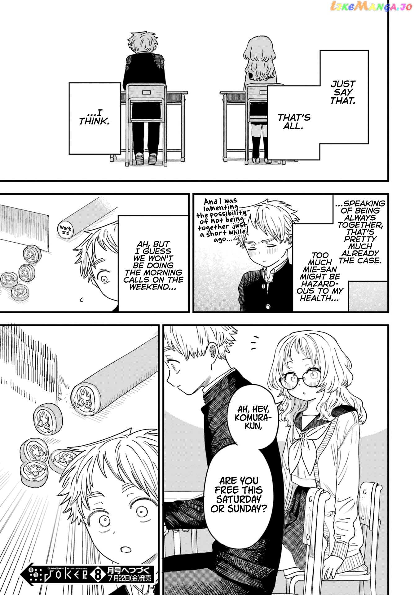 Suki Na Ko Ga Megane Wo Wasureta chapter 90 - page 21