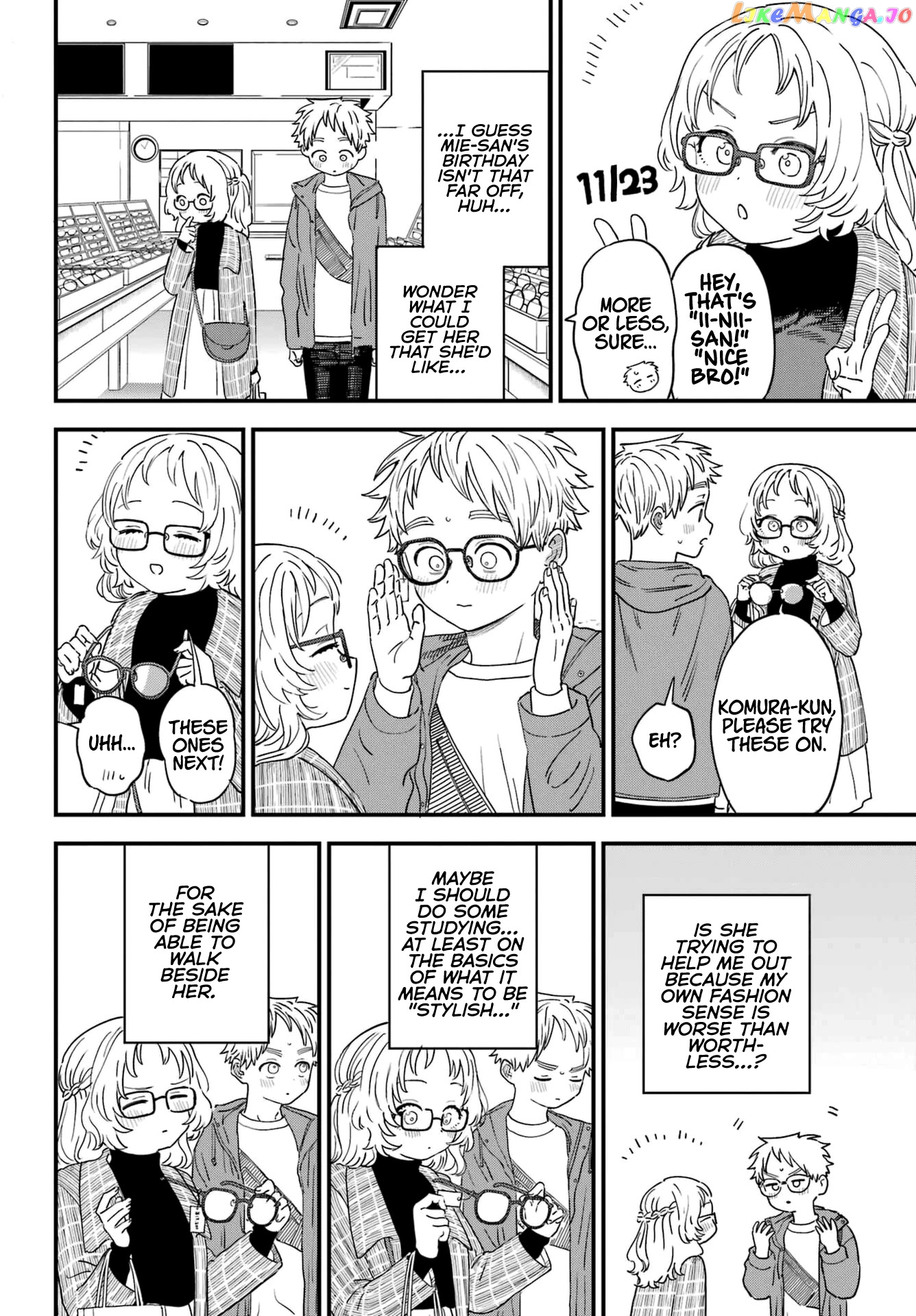 Suki Na Ko Ga Megane Wo Wasureta chapter 91 - page 6