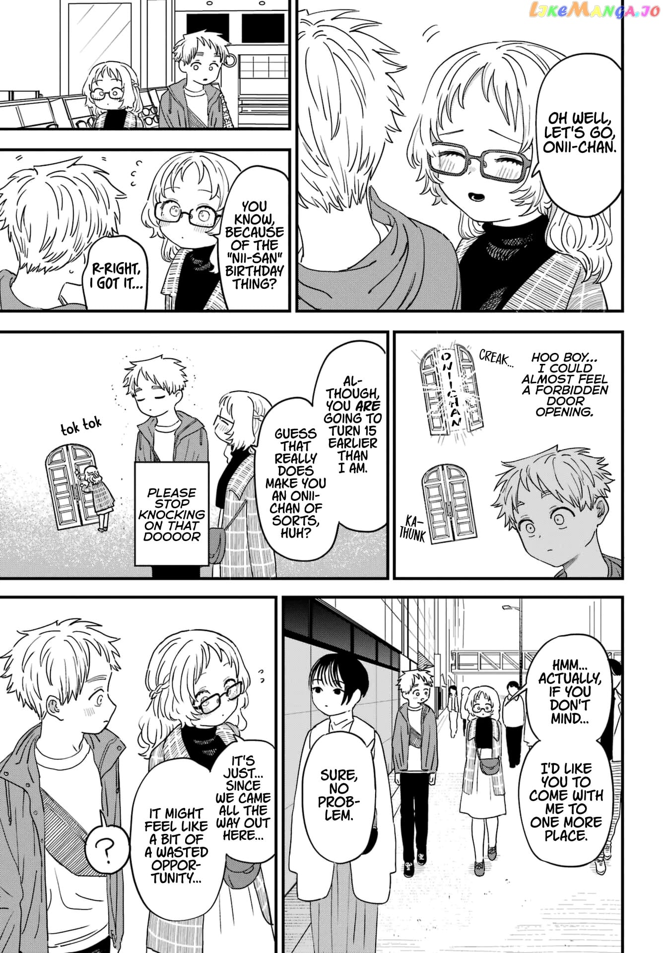 Suki Na Ko Ga Megane Wo Wasureta chapter 91 - page 7