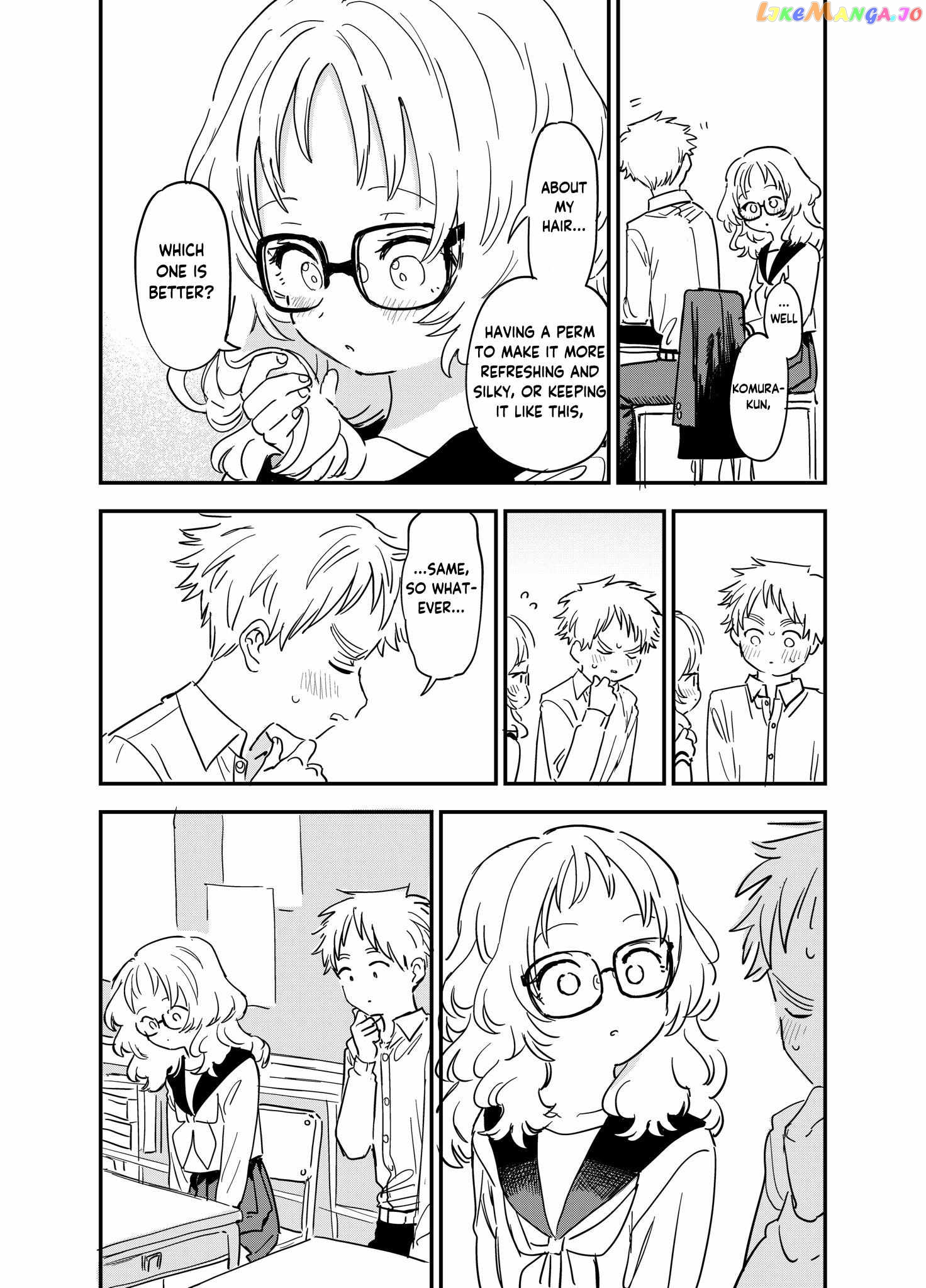 Suki Na Ko Ga Megane Wo Wasureta chapter 98.7 - page 2