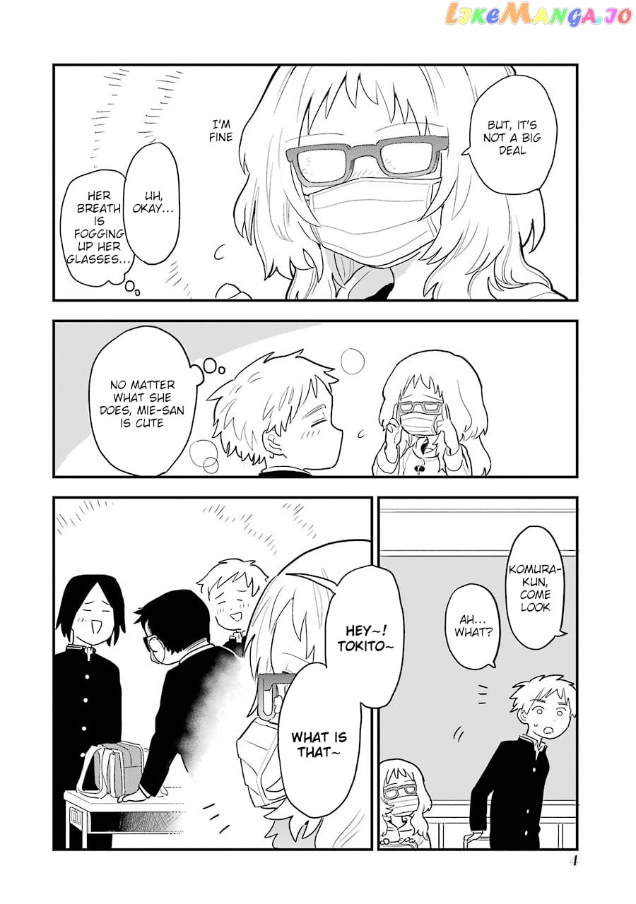 Suki Na Ko Ga Megane Wo Wasureta chapter 15 - page 3