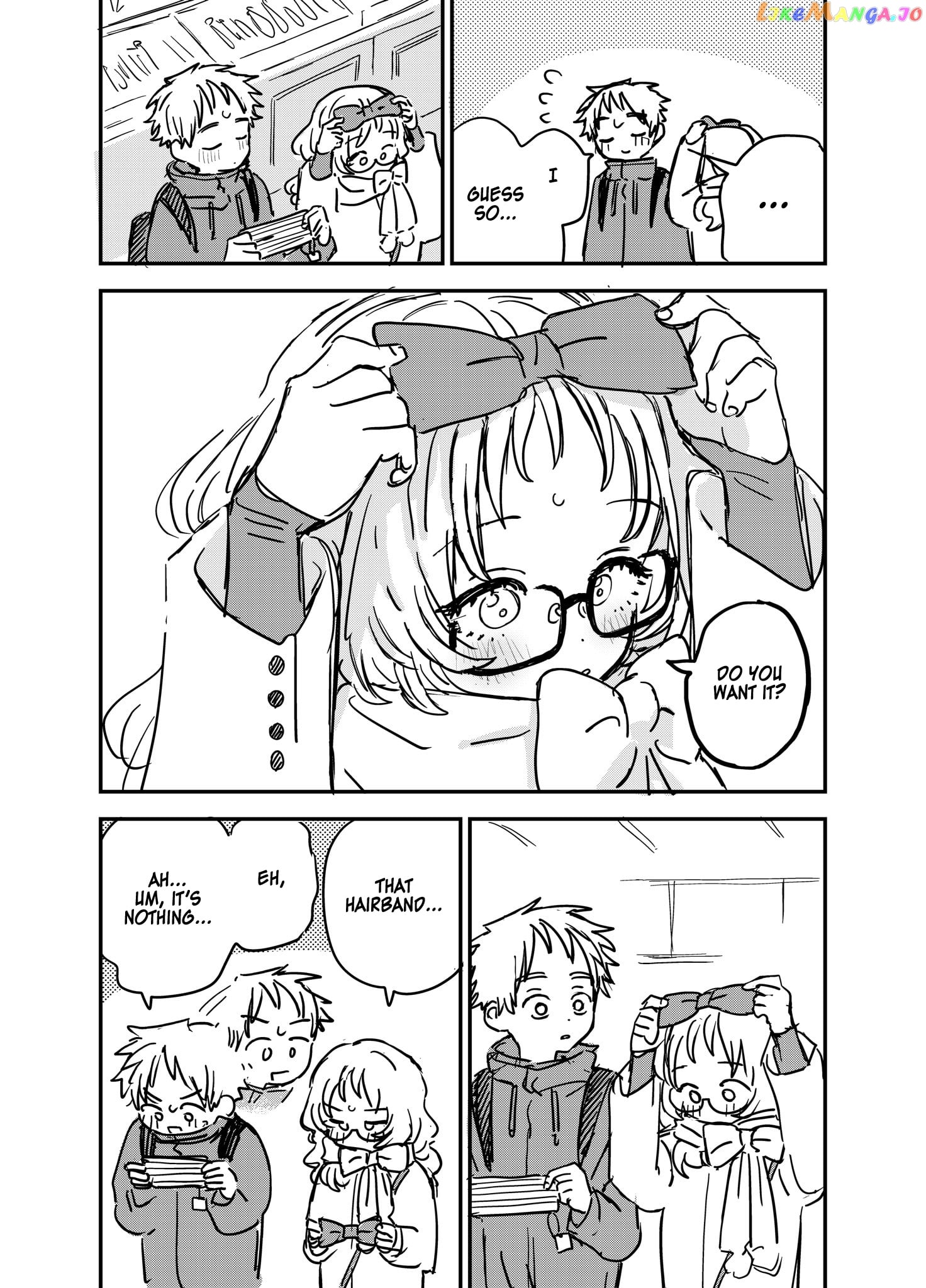 Suki Na Ko Ga Megane Wo Wasureta chapter 95.2 - page 2