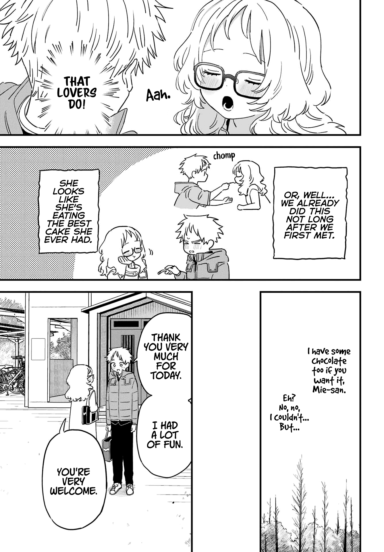 Suki Na Ko Ga Megane Wo Wasureta chapter 96 - page 15