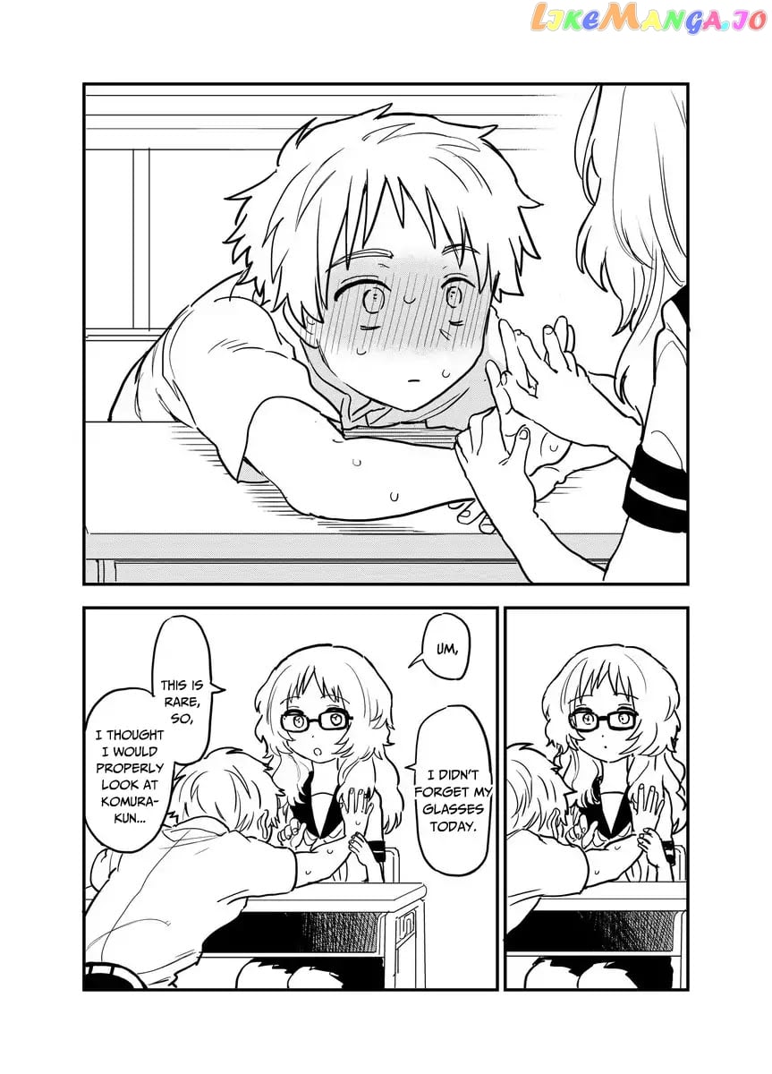 Suki Na Ko Ga Megane Wo Wasureta chapter 20.5 - page 4