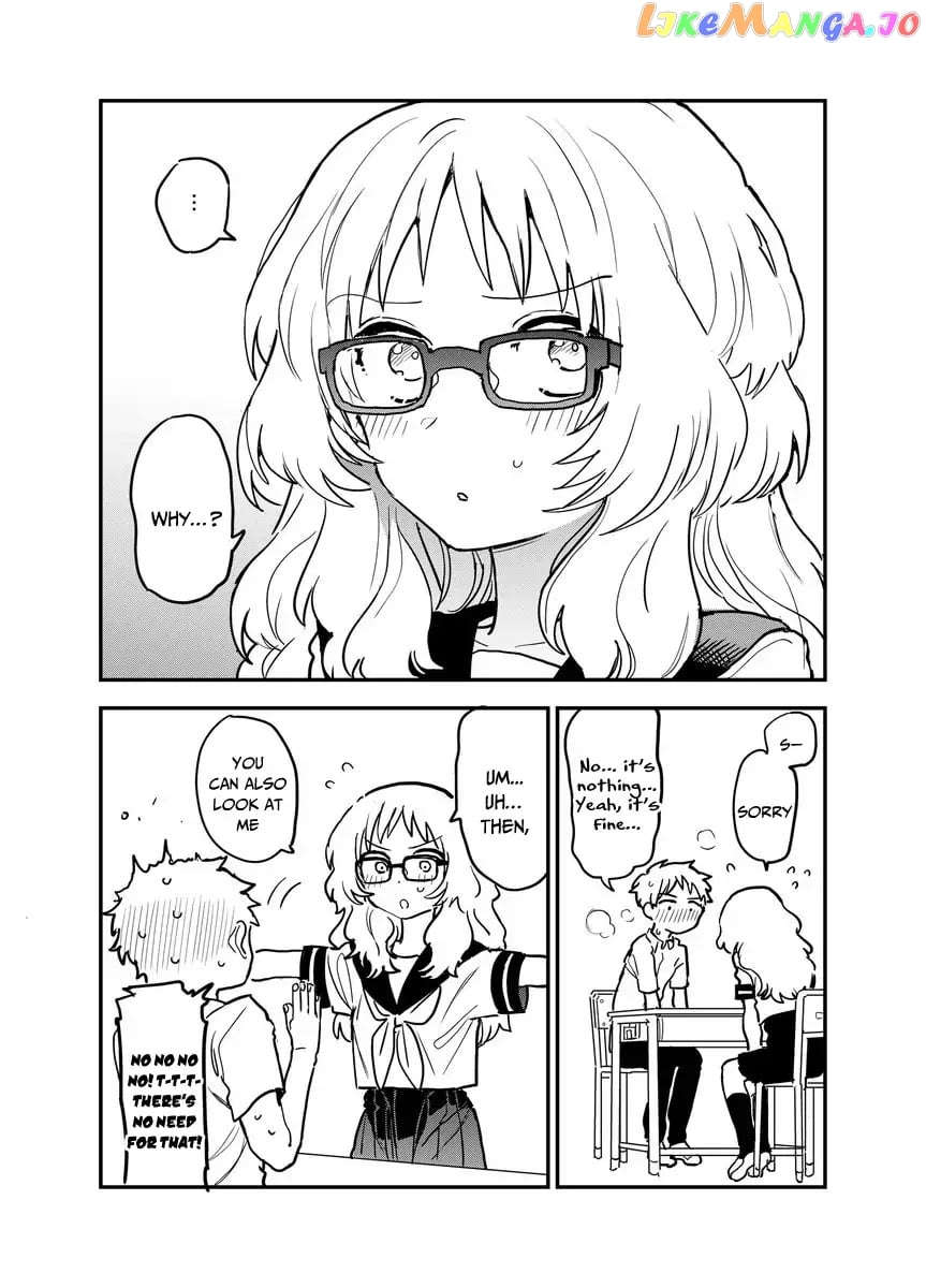 Suki Na Ko Ga Megane Wo Wasureta chapter 20.5 - page 5
