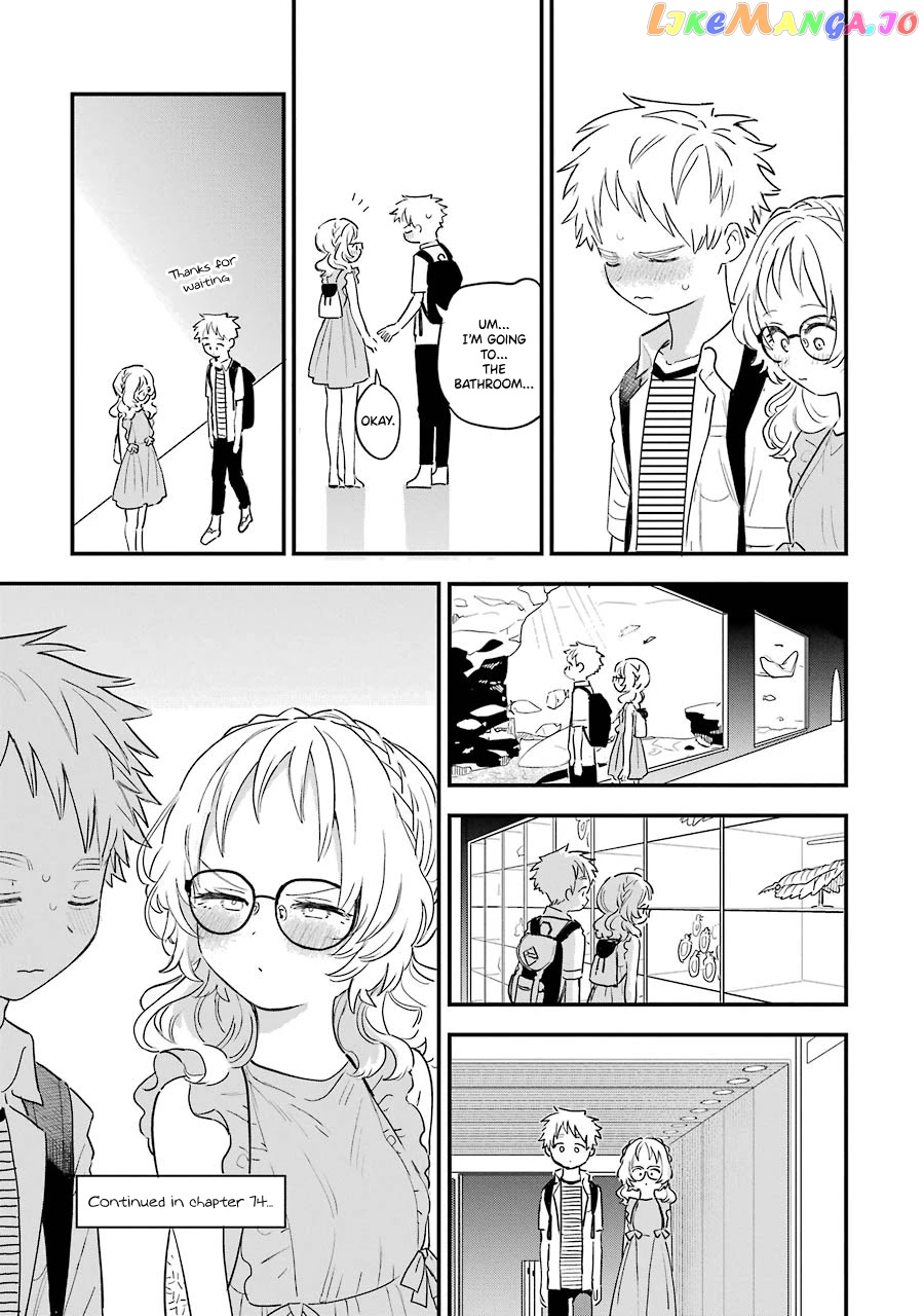 Suki Na Ko Ga Megane Wo Wasureta chapter 74.1 - page 8