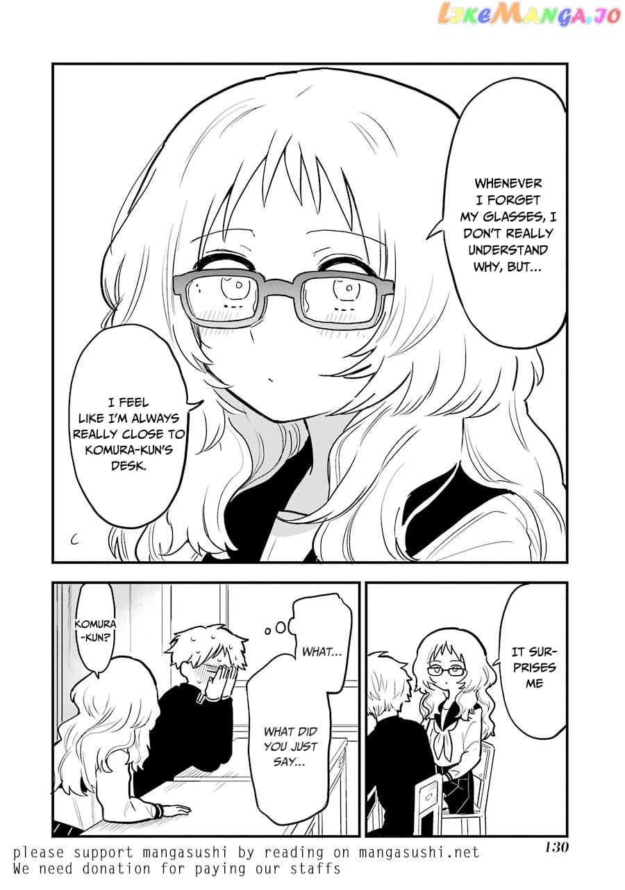 Suki Na Ko Ga Megane Wo Wasureta chapter 28 - page 5