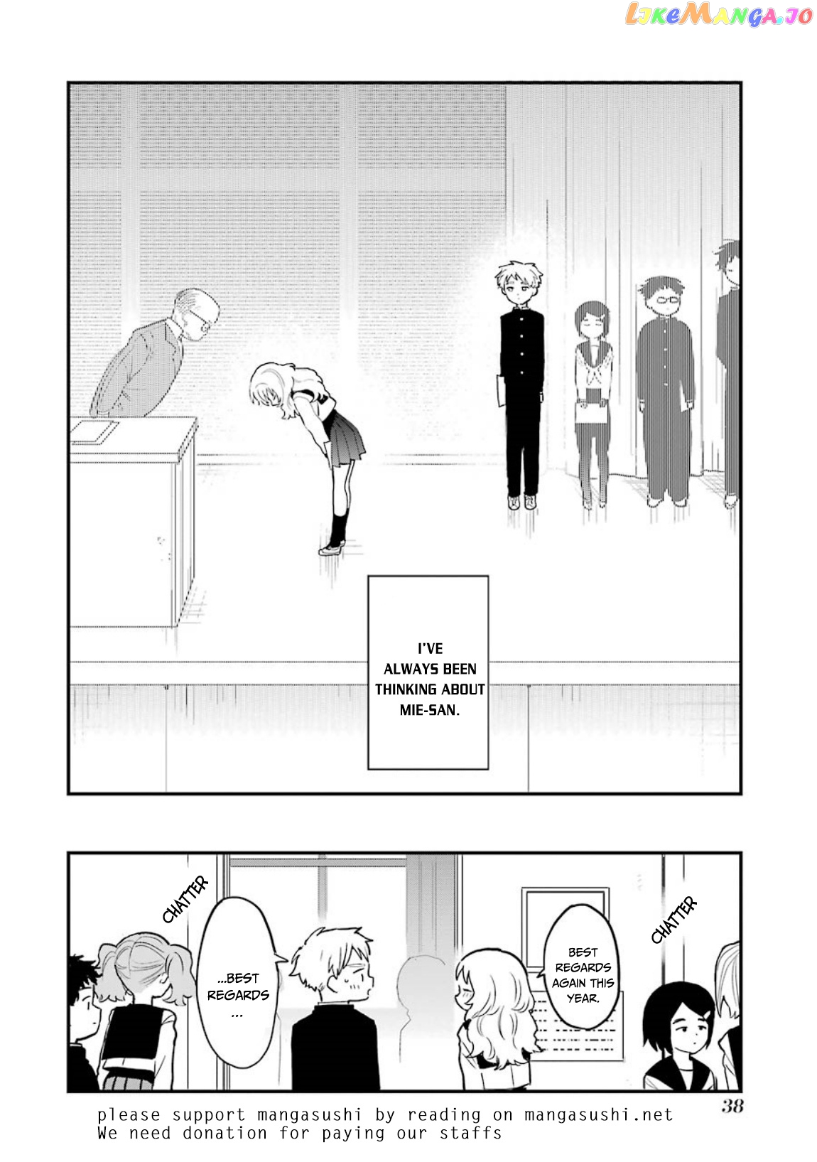 Suki Na Ko Ga Megane Wo Wasureta chapter 30 - page 15