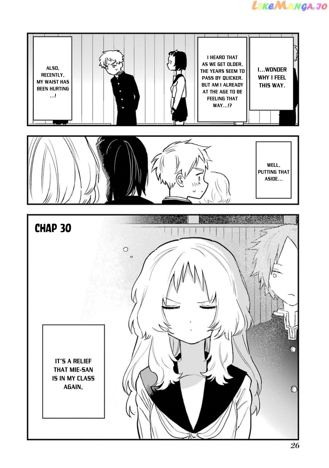 Suki Na Ko Ga Megane Wo Wasureta chapter 30 - page 3