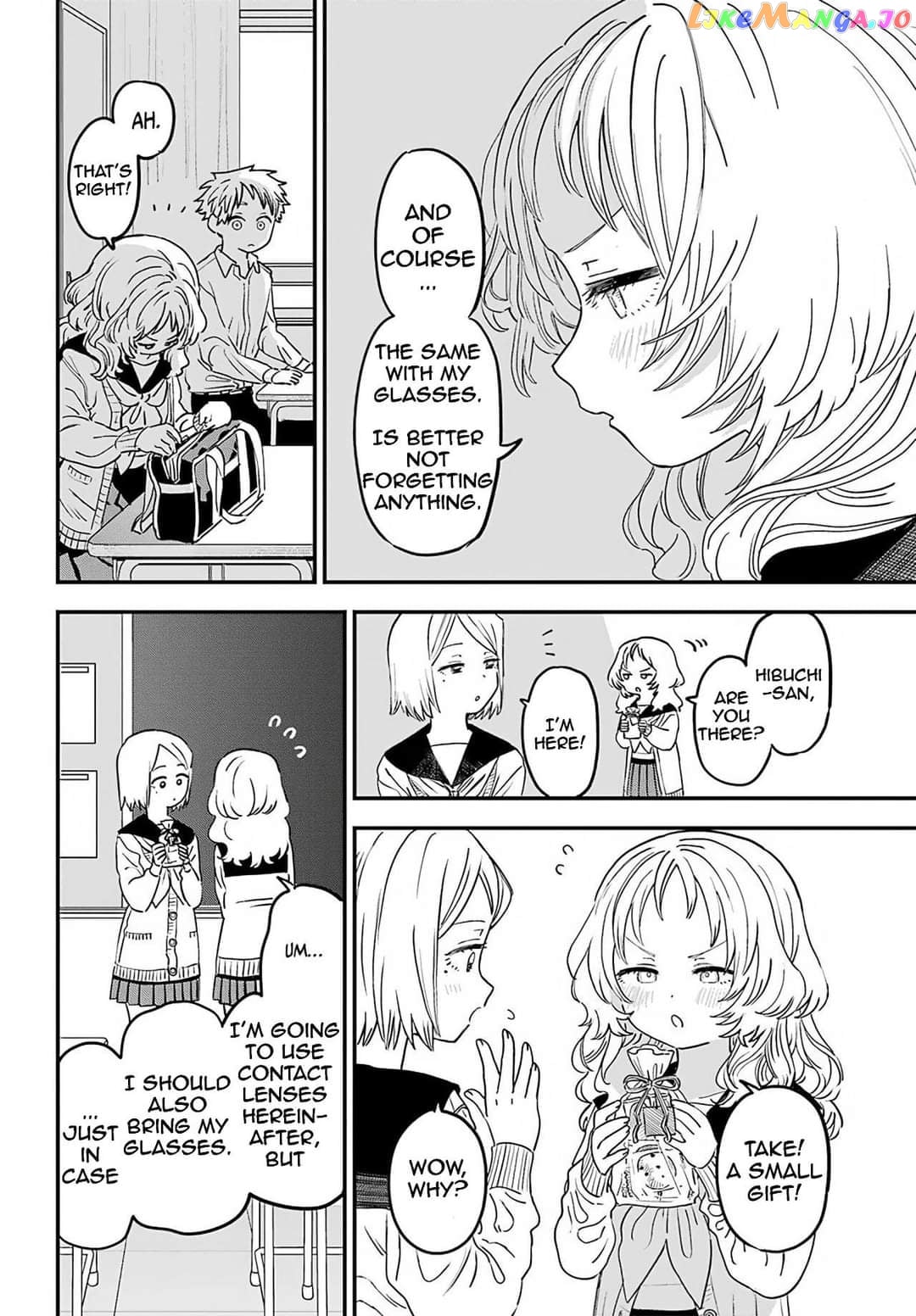 Suki Na Ko Ga Megane Wo Wasureta chapter 87 - page 8