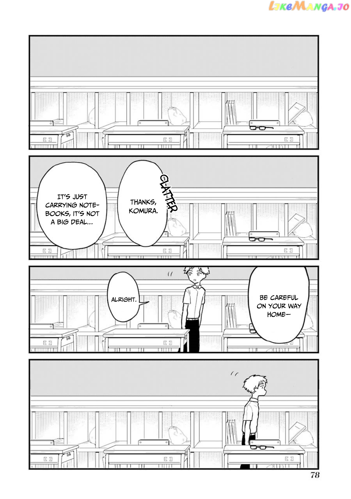 Suki Na Ko Ga Megane Wo Wasureta chapter 35 - page 5