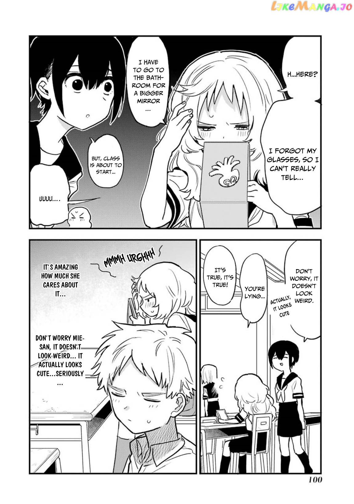 Suki Na Ko Ga Megane Wo Wasureta chapter 36 - page 3