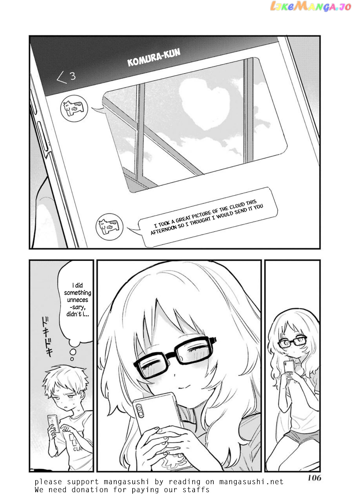 Suki Na Ko Ga Megane Wo Wasureta chapter 37 - page 5