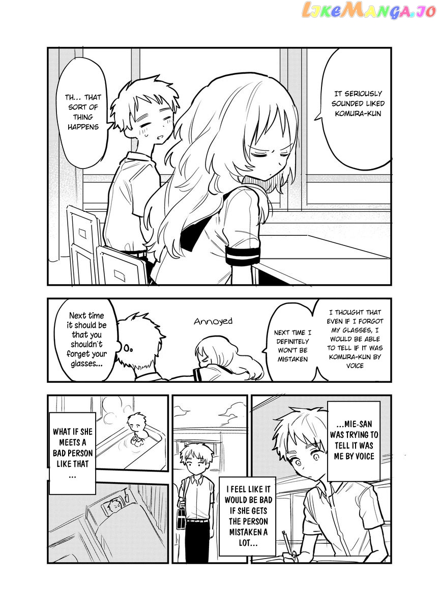 Suki Na Ko Ga Megane Wo Wasureta chapter 42 - page 3