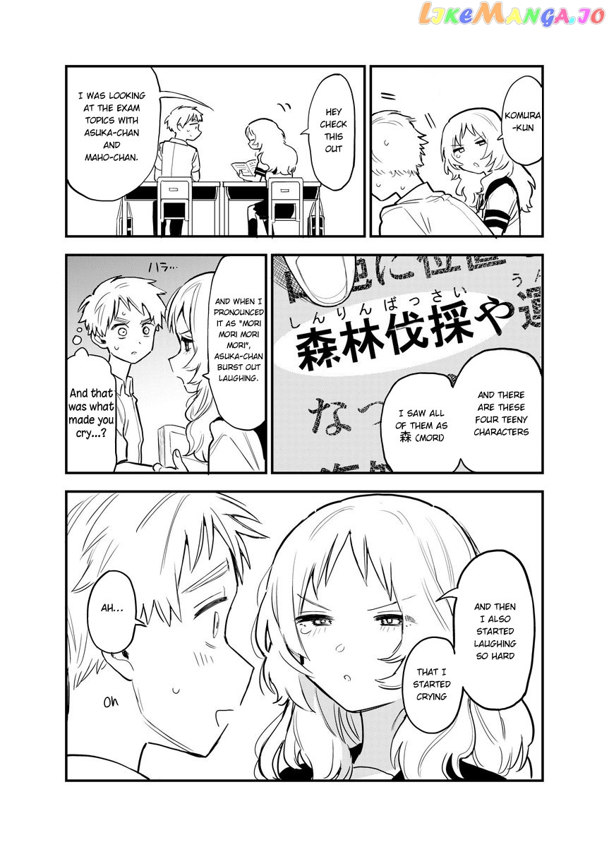 Suki Na Ko Ga Megane Wo Wasureta chapter 45 - page 3