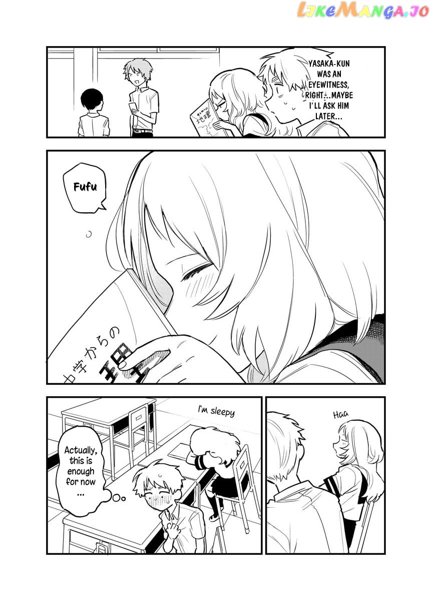 Suki Na Ko Ga Megane Wo Wasureta chapter 45 - page 5