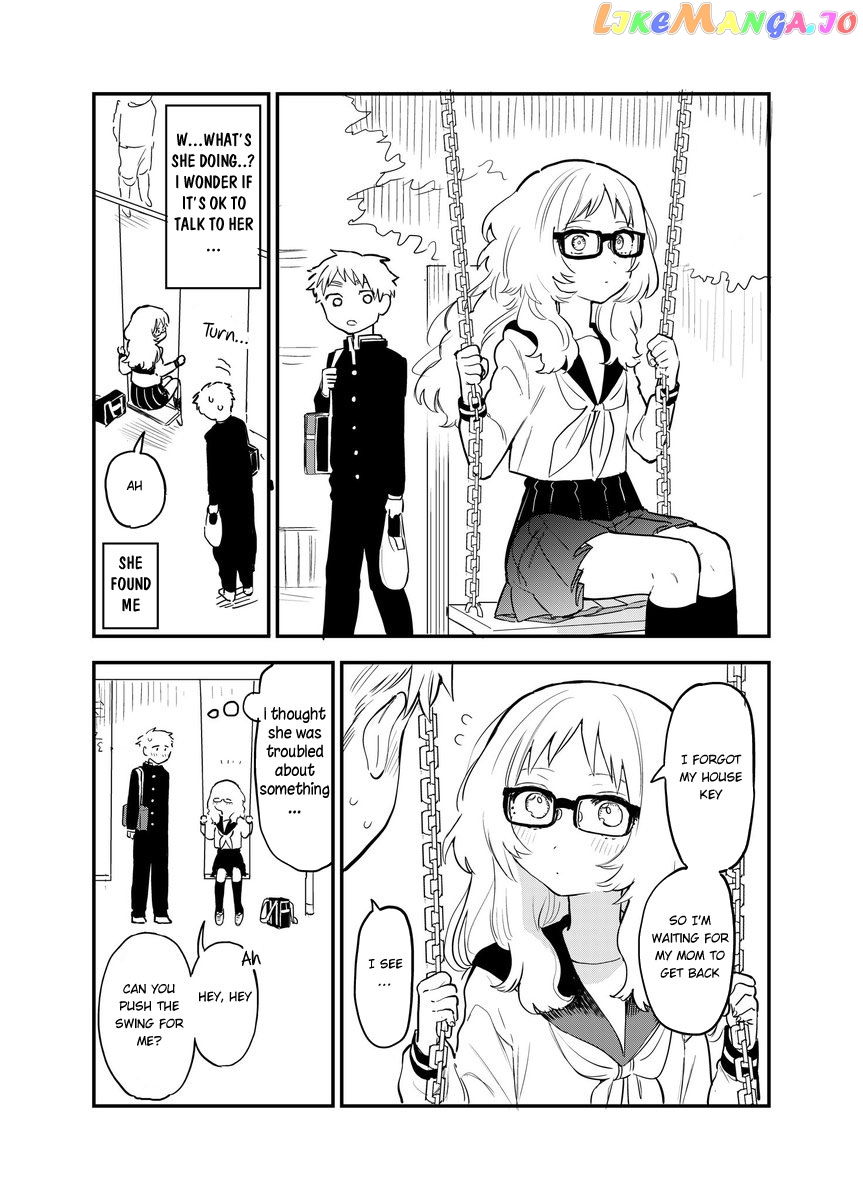 Suki Na Ko Ga Megane Wo Wasureta chapter 46.1 - page 2