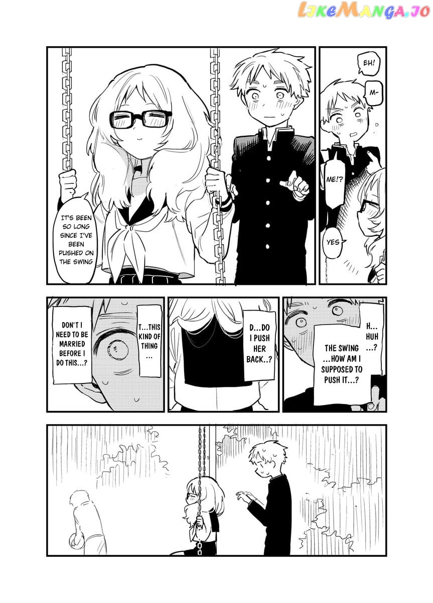 Suki Na Ko Ga Megane Wo Wasureta chapter 46.1 - page 3