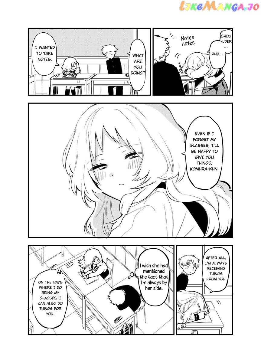 Suki Na Ko Ga Megane Wo Wasureta chapter 52 - page 5