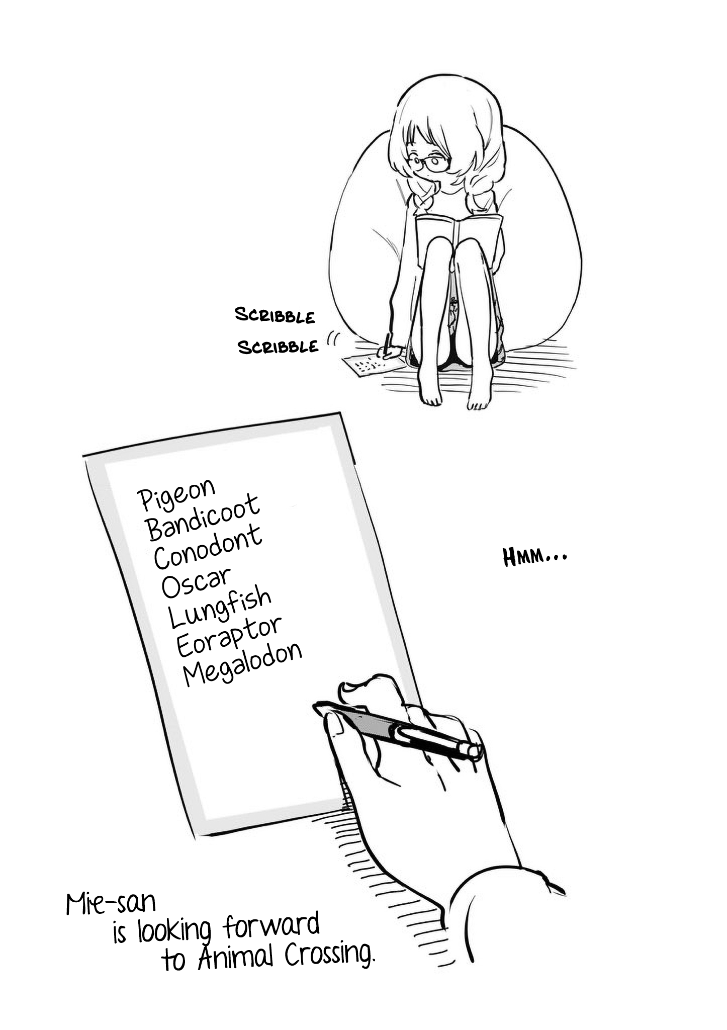Sukinako Ga Megane Wo Wasureta - Twitter Side Stories chapter 4 - page 2