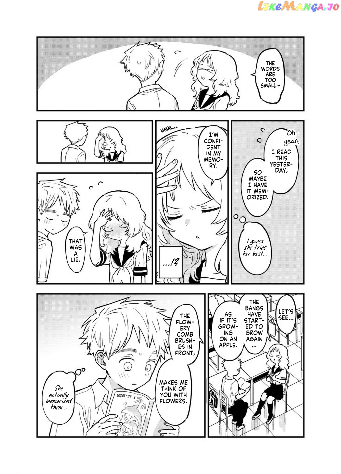 Sukinako Ga Megane Wo Wasureta - Twitter Side Stories chapter 6 - page 2