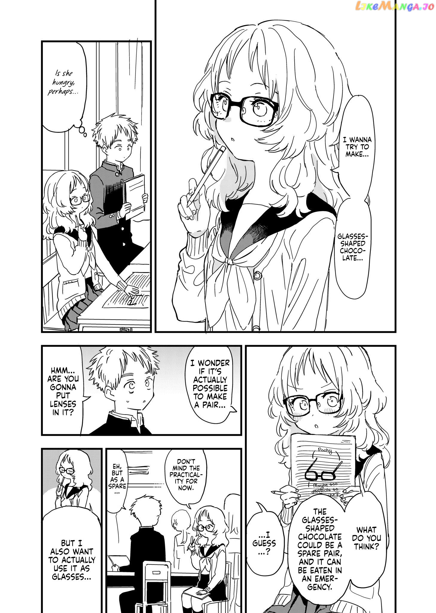 Sukinako Ga Megane Wo Wasureta - Twitter Side Stories chapter 19 - page 1