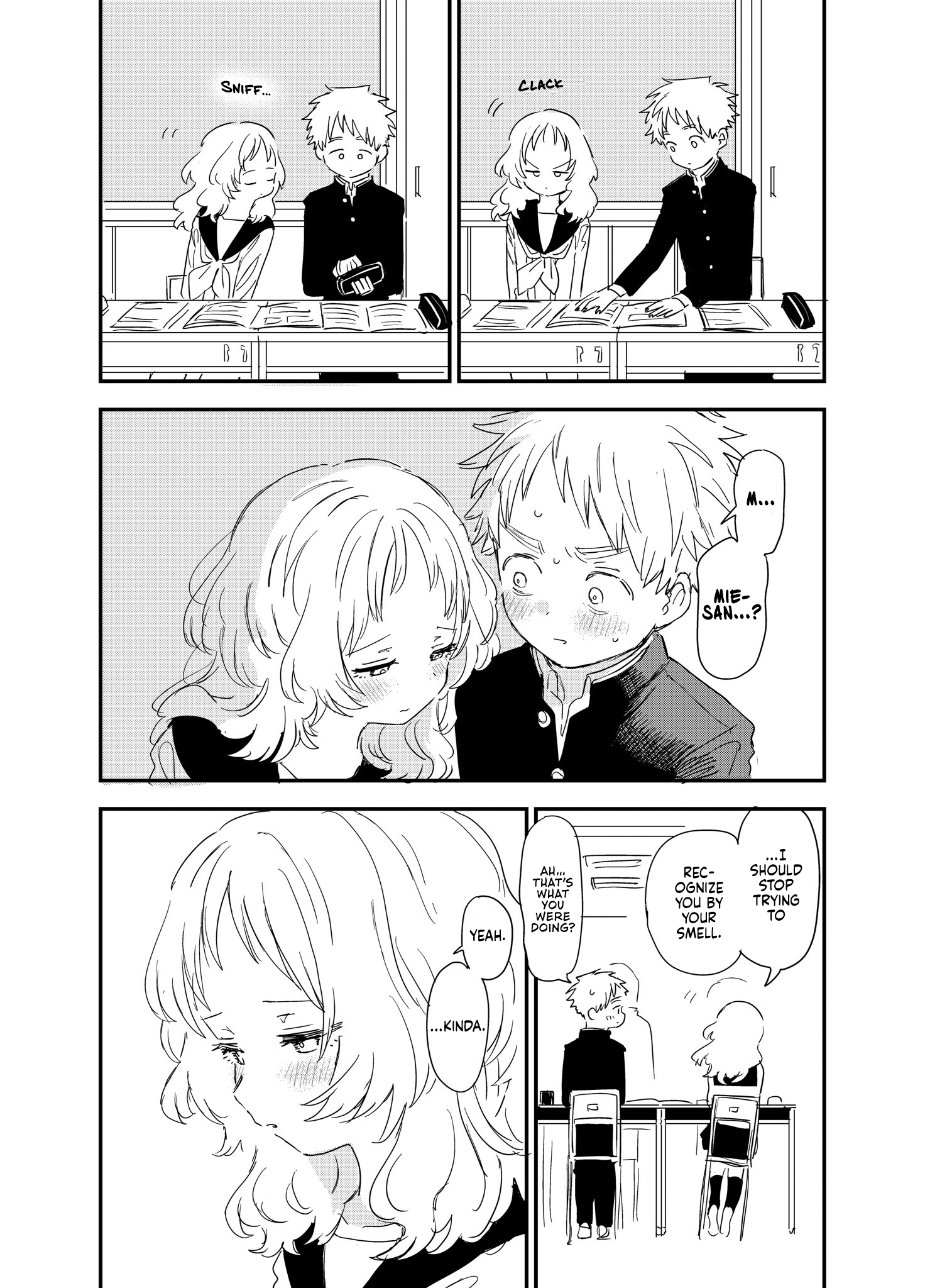 Sukinako Ga Megane Wo Wasureta - Twitter Side Stories chapter 23 - page 1