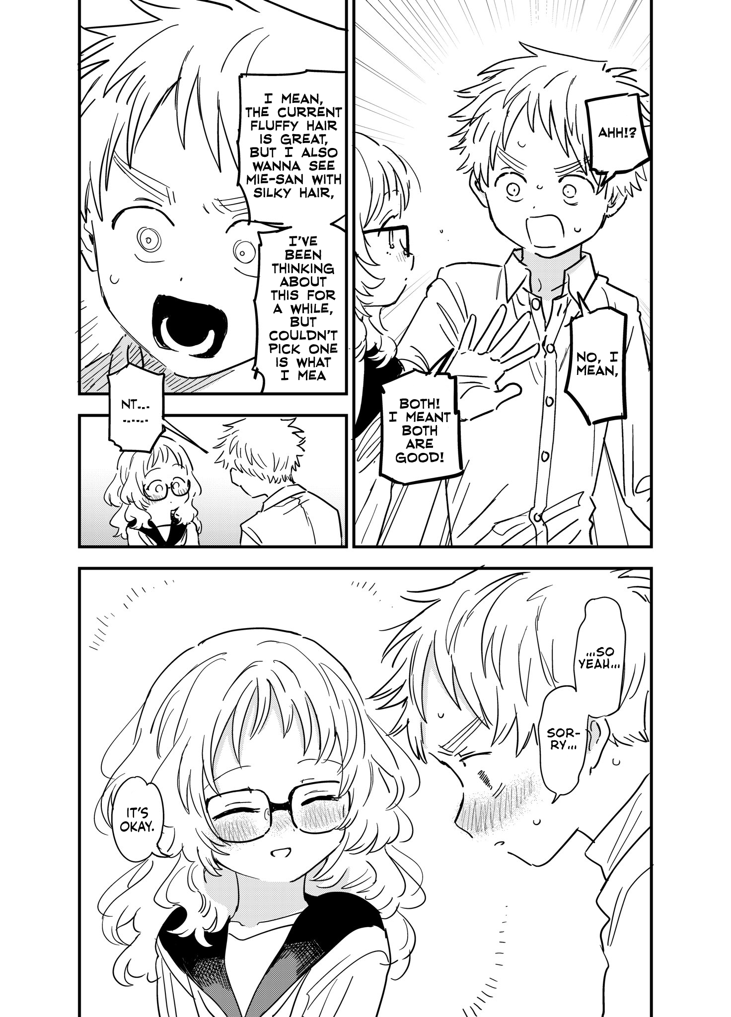 Sukinako Ga Megane Wo Wasureta - Twitter Side Stories chapter 27 - page 3