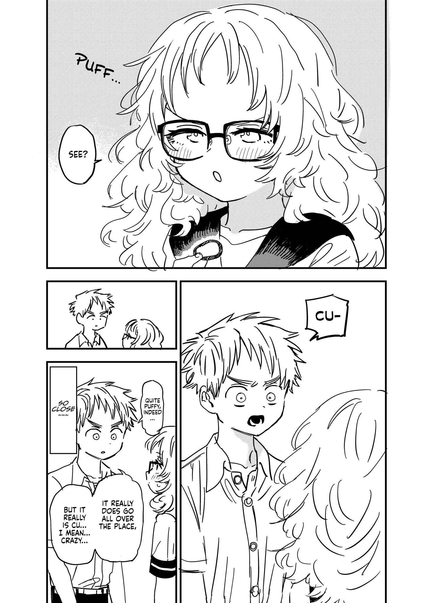 Sukinako Ga Megane Wo Wasureta - Twitter Side Stories chapter 34 - page 2