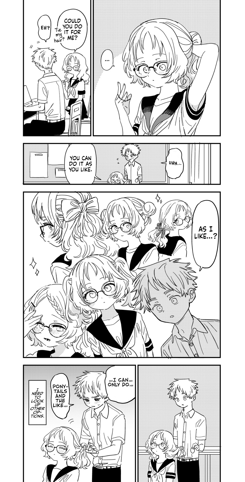 Sukinako Ga Megane Wo Wasureta - Twitter Side Stories chapter 36 - page 1