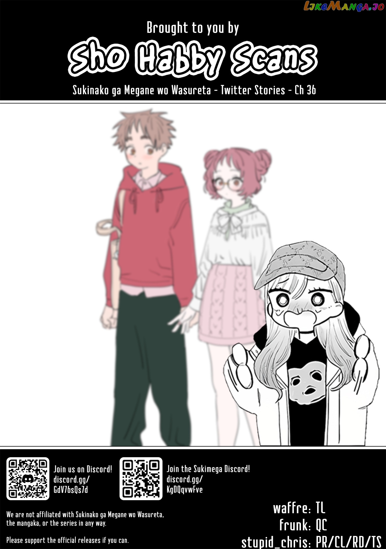 Sukinako Ga Megane Wo Wasureta - Twitter Side Stories chapter 36 - page 2