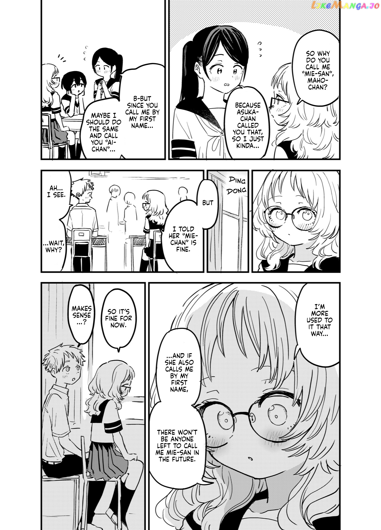 Sukinako Ga Megane Wo Wasureta - Twitter Side Stories chapter 43 - page 1