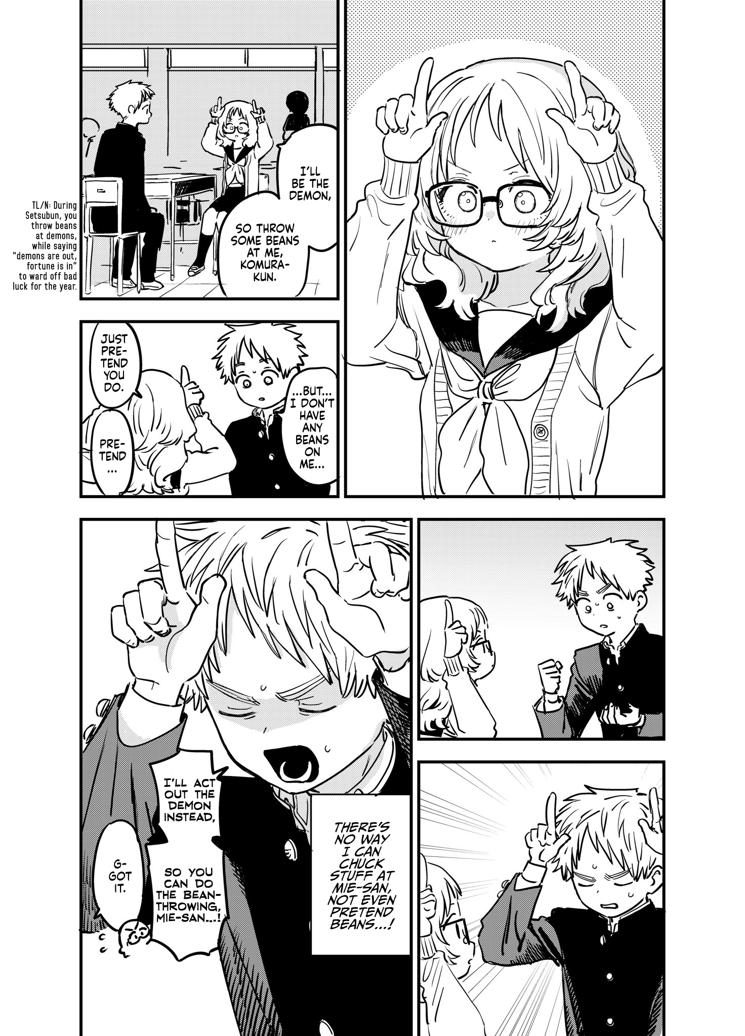 Sukinako Ga Megane Wo Wasureta - Twitter Side Stories chapter 48 - page 1