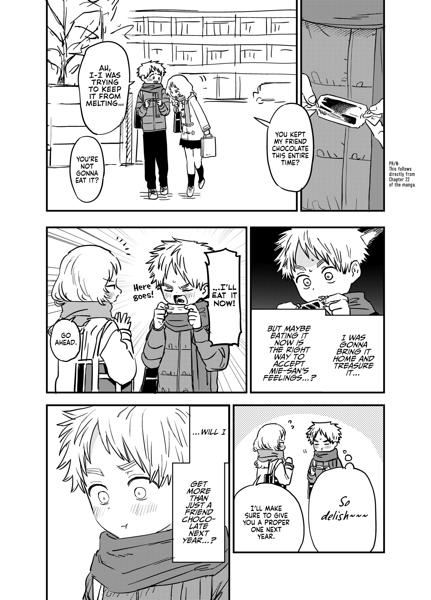 Sukinako Ga Megane Wo Wasureta - Twitter Side Stories chapter 49 - page 1