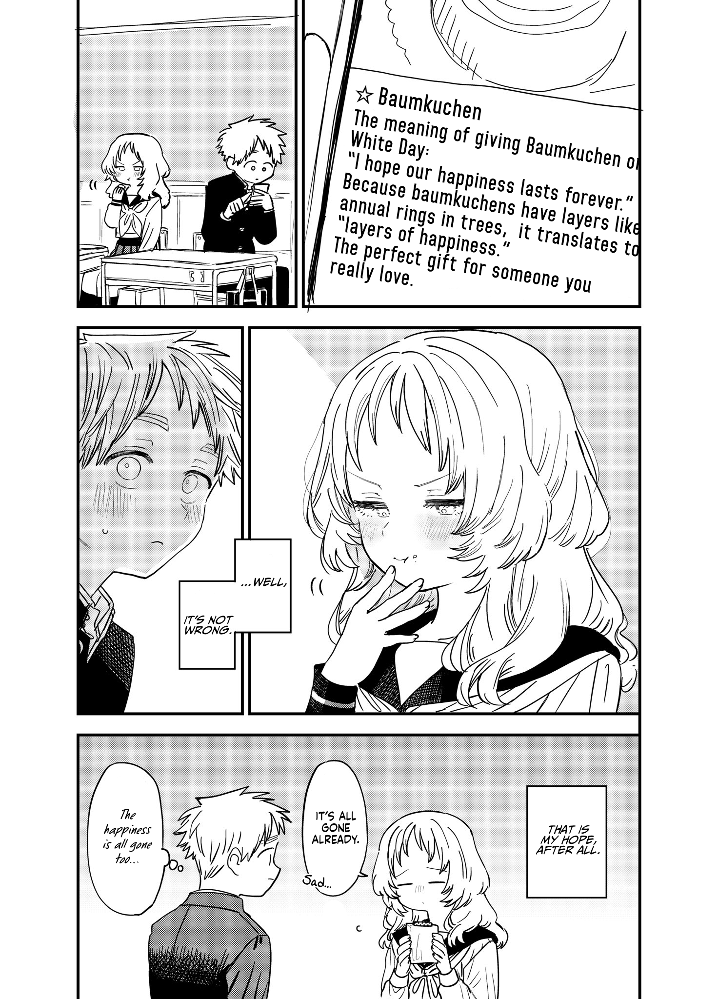Sukinako Ga Megane Wo Wasureta - Twitter Side Stories chapter 50 - page 2