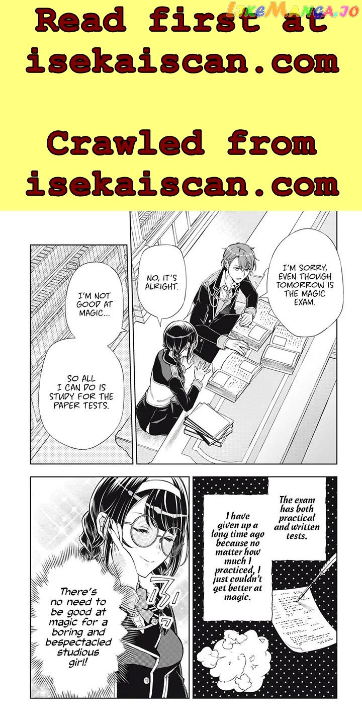The Legendary Wicked Woman Wants a Peaceful Second Life as a Boring Studious Girl chapter 1.3 - page 9