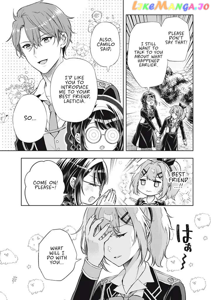 The Legendary Wicked Woman Wants a Peaceful Second Life as a Boring Studious Girl chapter 4.4 - page 3