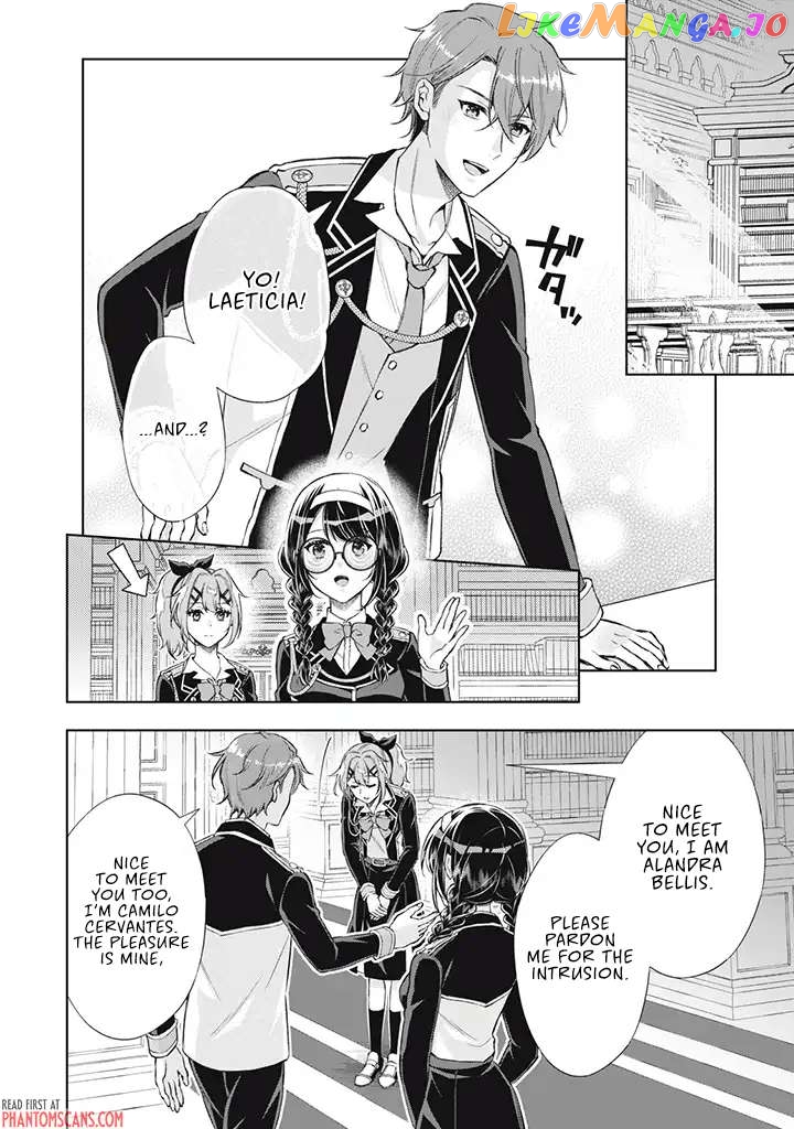 The Legendary Wicked Woman Wants a Peaceful Second Life as a Boring Studious Girl chapter 4.4 - page 4