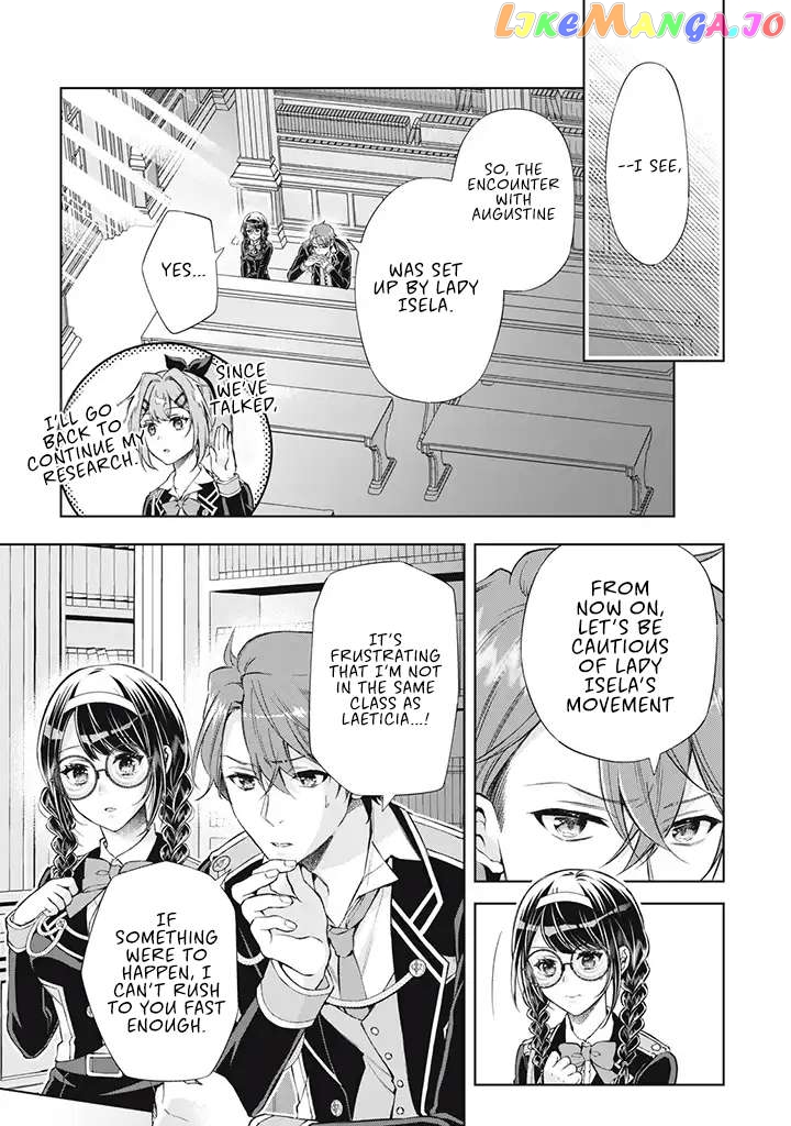 The Legendary Wicked Woman Wants a Peaceful Second Life as a Boring Studious Girl chapter 4.4 - page 9