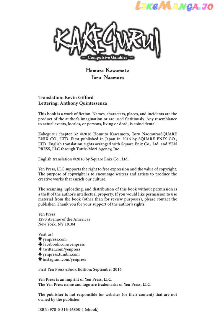 Kakegurui - Manga chapter 32 - page 59