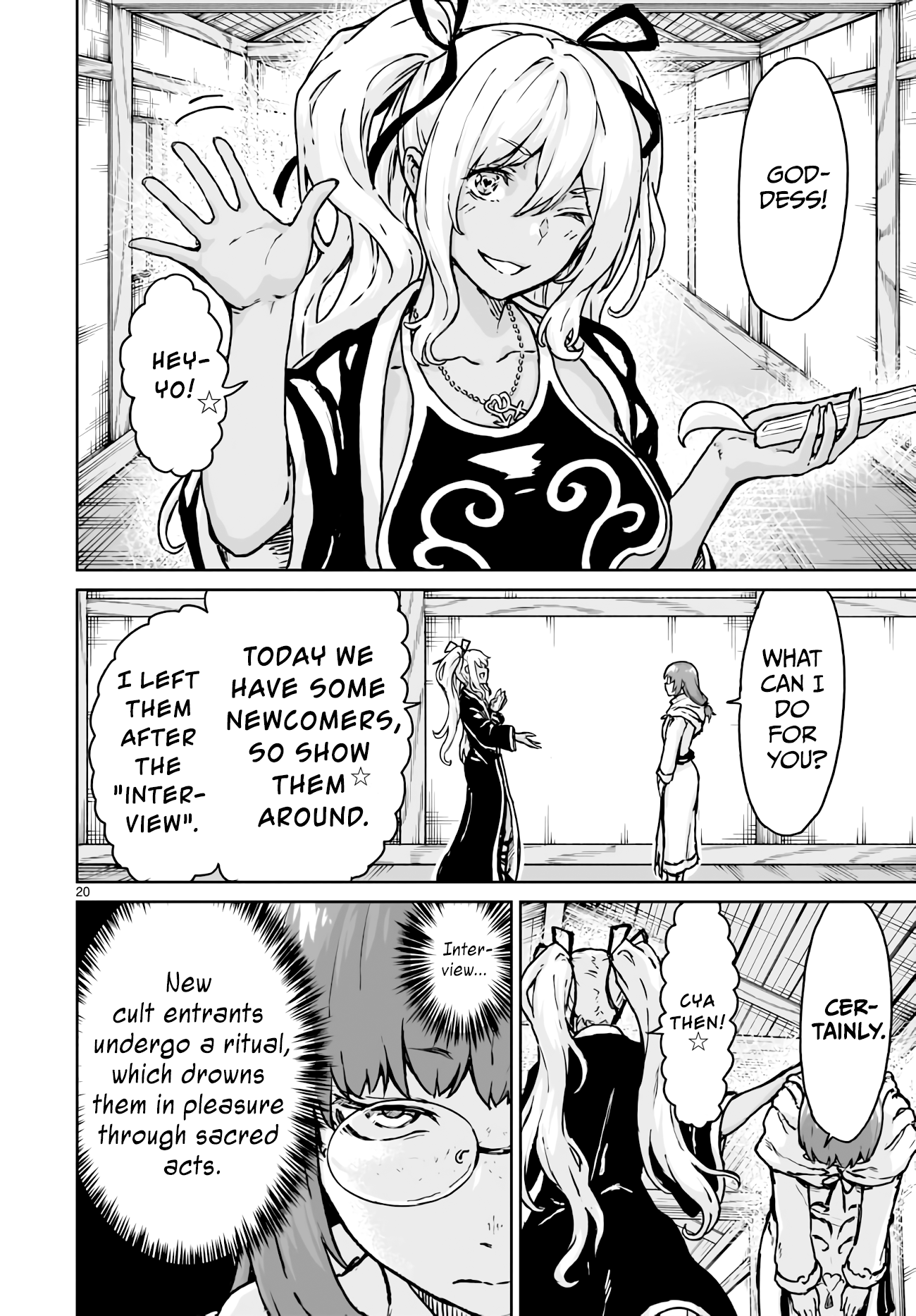 Kaminaki Sekai No Kamisama Katsudou chapter 13 - page 20