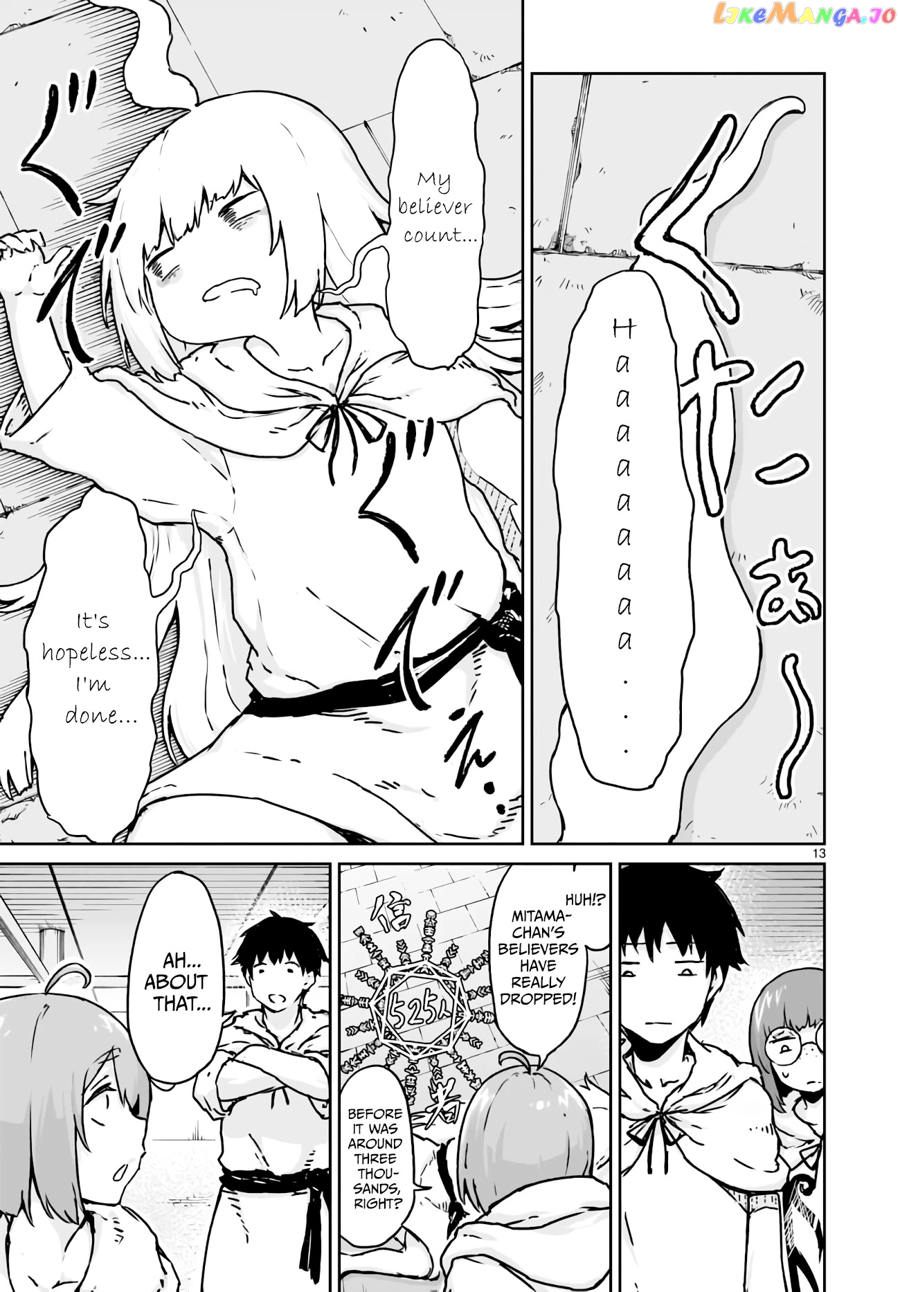 Kaminaki Sekai No Kamisama Katsudou chapter 14 - page 12