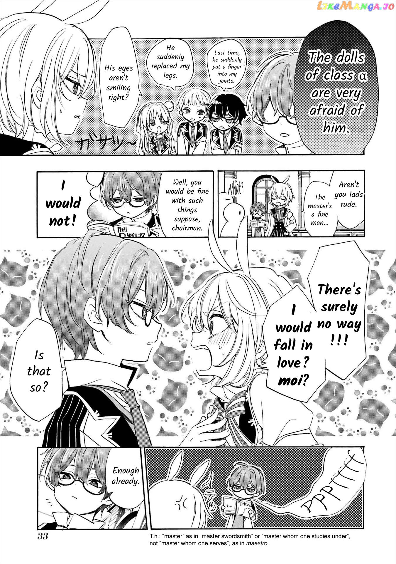 Romancing Apoptosis Doll Sartain In Love chapter 2 - page 9